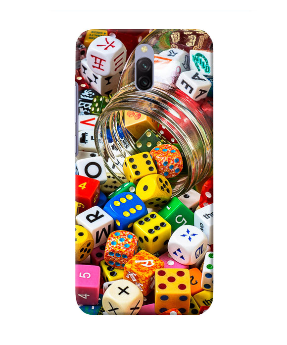 Colorful Dice Redmi 8A Dual Back Cover