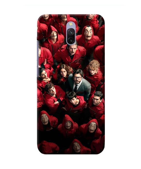 Money Heist Professor with Hostages Redmi 8A Dual Back Cover