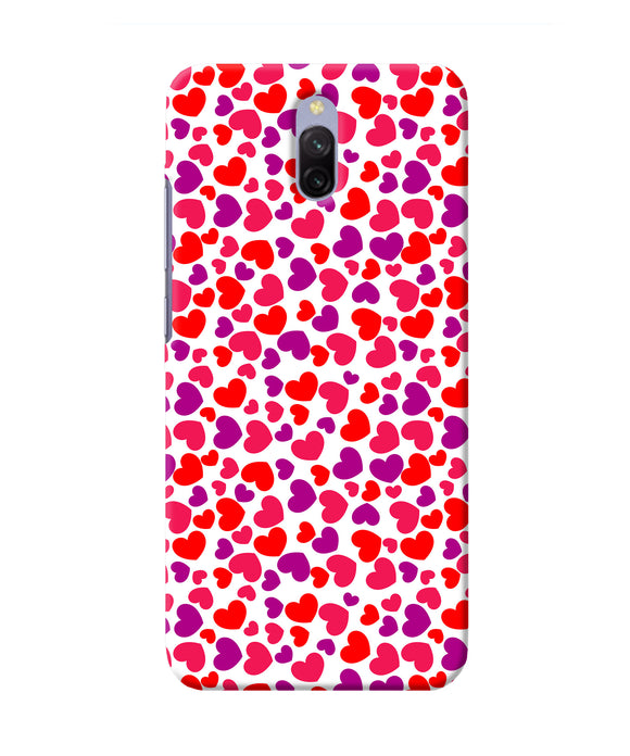 Heart Print Redmi 8a Dual Back Cover