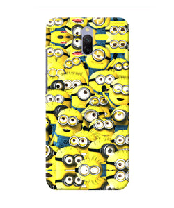 Minions Mini Crowd Redmi 8a Dual Back Cover