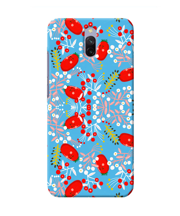 Small Red Animation Pattern Redmi 8a Dual Back Cover