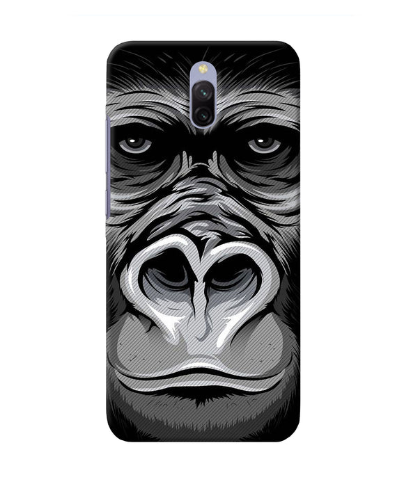 Black Chimpanzee Redmi 8a Dual Back Cover