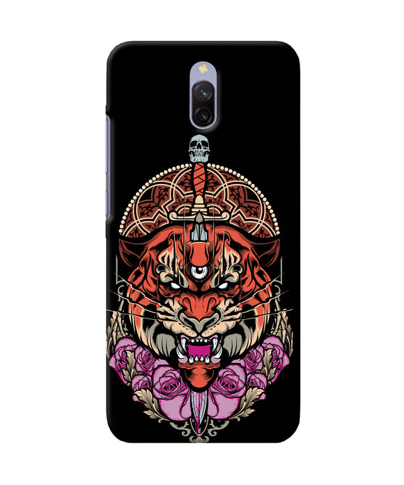 Abstract Tiger Redmi 8a Dual Back Cover