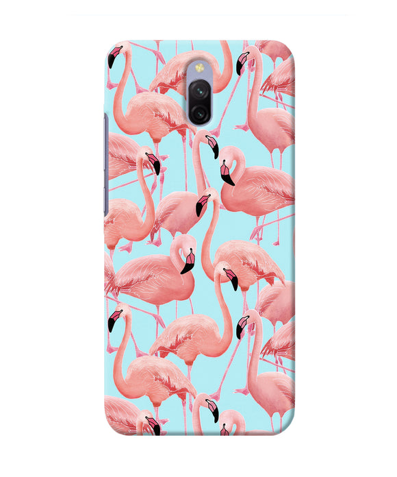 Abstract Sheer Bird Print Redmi 8a Dual Back Cover