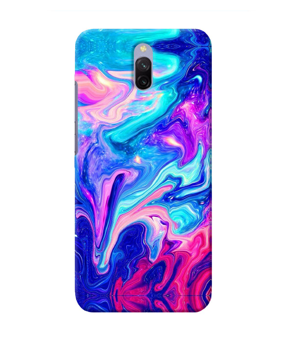 Abstract Colorful Water Redmi 8a Dual Back Cover