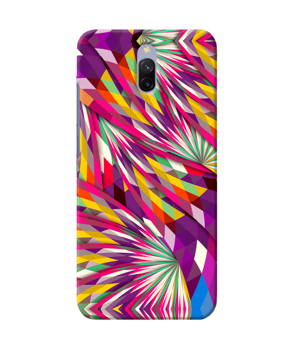 Abstract Colorful Print Redmi 8a Dual Back Cover