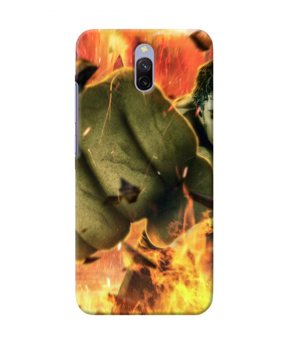 Hulk Smash Redmi 8a Dual Back Cover