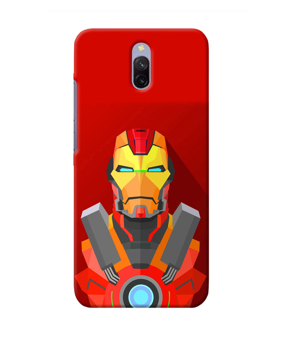 Ironman Print Redmi 8a Dual Back Cover