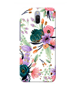 Abstract Flowers Print Redmi 8a Dual Back Cover