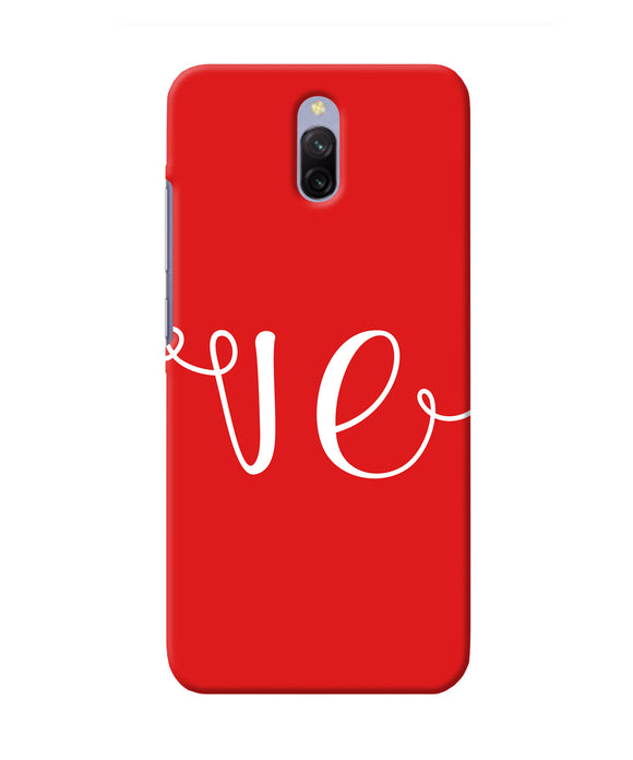 Love Two Redmi 8a Dual Back Cover