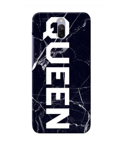 Queen Marble Text Redmi 8a Dual Back Cover