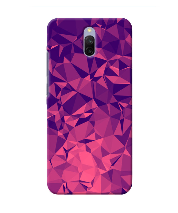 Abstract Red Blue Shine Redmi 8a Dual Back Cover