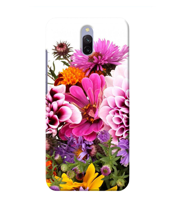 Natural Flowers Redmi 8a Dual Back Cover