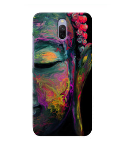 Buddha Face Painting Redmi 8a Dual Back Cover