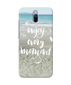 Enjoy Every Moment Sea Redmi 8a Dual Back Cover