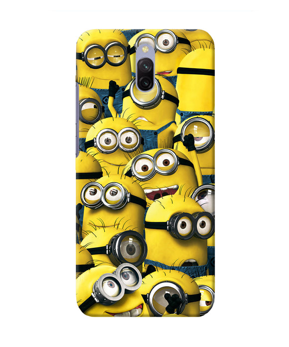 Minions Crowd Redmi 8a Dual Back Cover