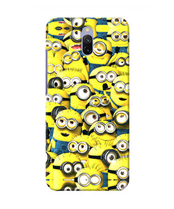 Minions Mini Crowd Redmi 8a Dual Back Cover