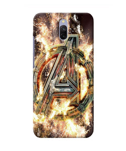 Avengers Burning Logo Redmi 8a Dual Back Cover