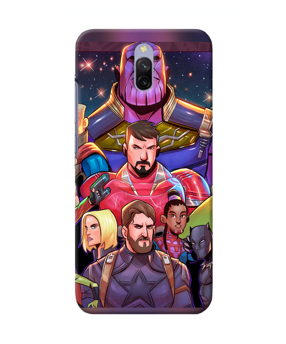 Avengers Animate Redmi 8a Dual Back Cover