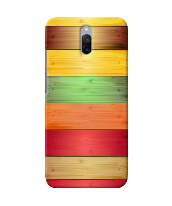 Wooden Colors Redmi 8a Dual Back Cover