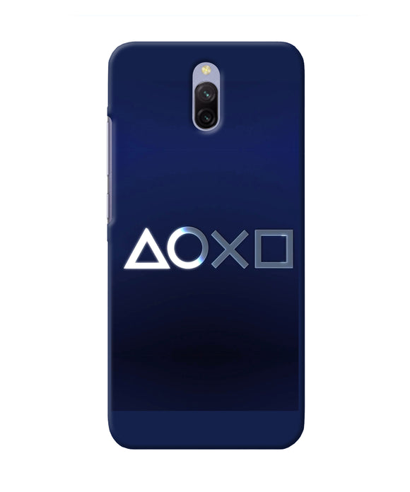 Aoxo Logo Redmi 8a Dual Back Cover