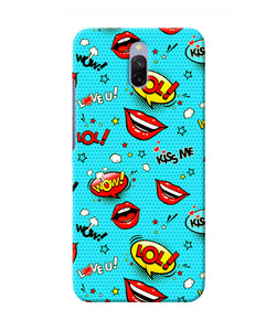 Lol Lips Print Redmi 8a Dual Back Cover