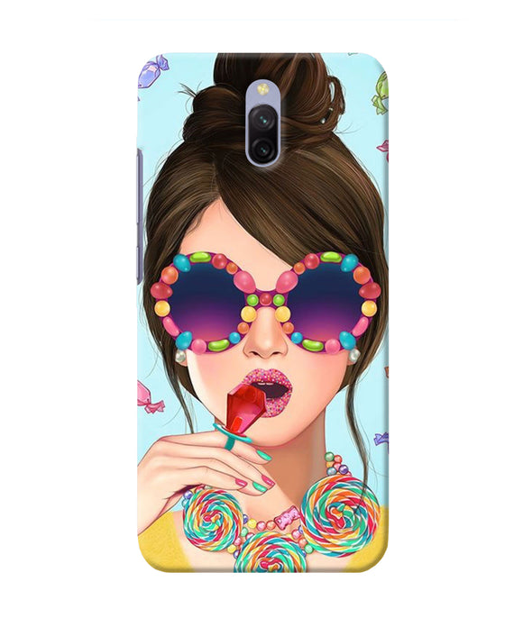 Fashion Girl Redmi 8a Dual Back Cover