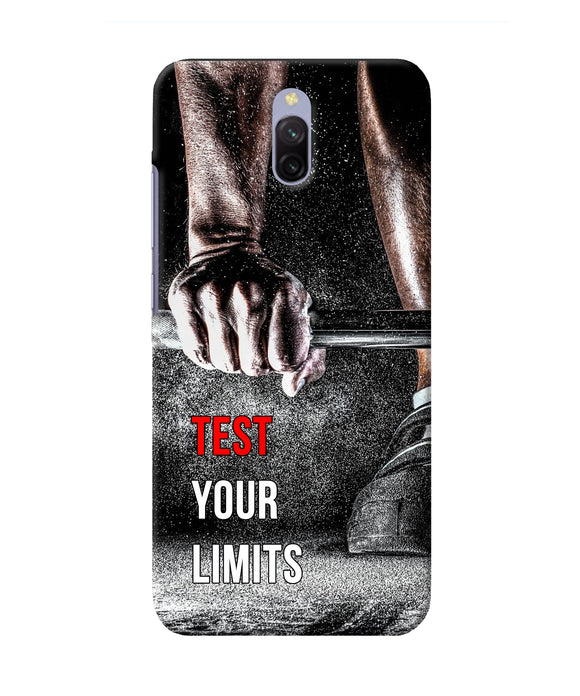 Test Your Limit Quote Redmi 8a Dual Back Cover