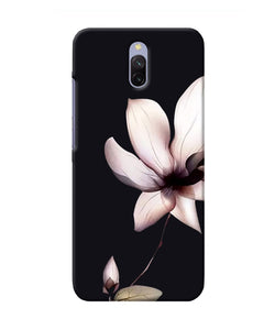 Flower White Redmi 8a Dual Back Cover