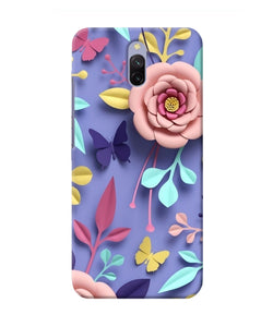 Flower Canvas Redmi 8a Dual Back Cover