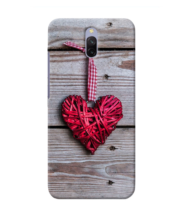 Lace Heart Redmi 8a Dual Back Cover