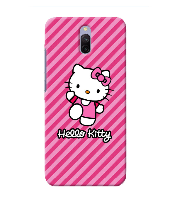 Hello Kitty Pink Redmi 8a Dual Back Cover