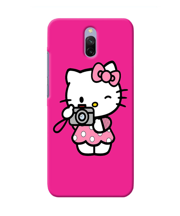 Hello Kitty Cam Pink Redmi 8a Dual Back Cover