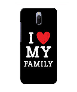 I Love My Family Redmi 8a Dual Back Cover