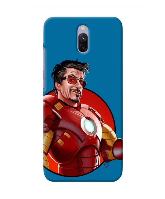 Ironman Animate Redmi 8a Dual Back Cover