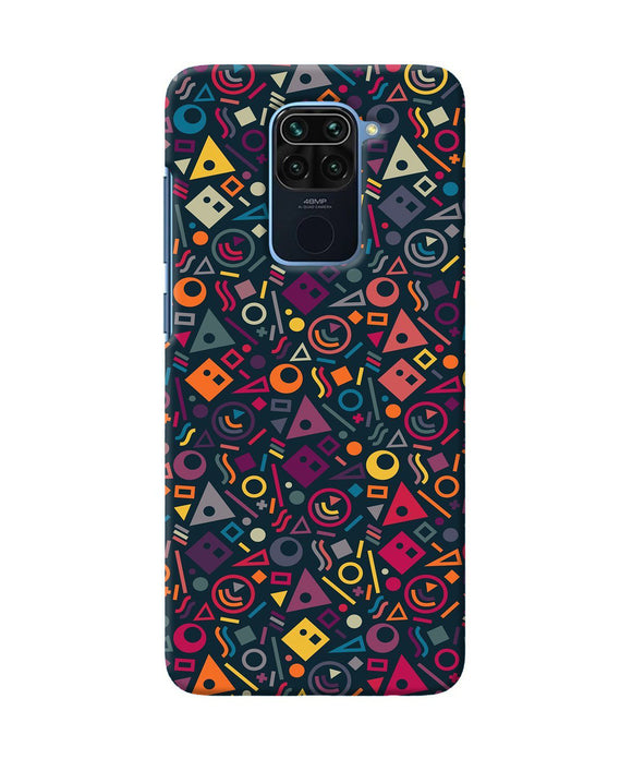 Geometric Abstract Redmi Note 9 Back Cover