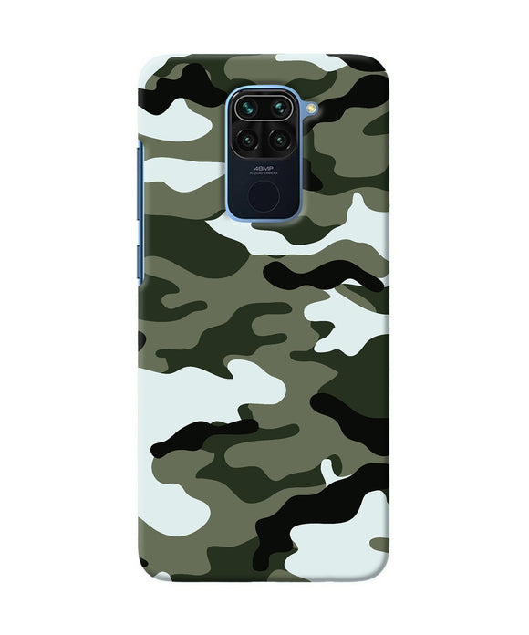 Camouflage Redmi Note 9 Back Cover