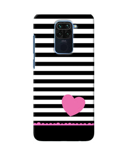 Abstract Heart Redmi Note 9 Back Cover