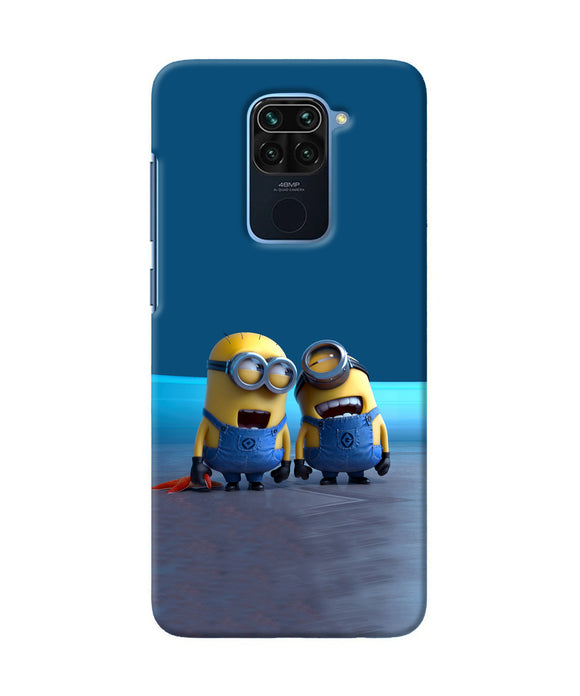 Minion Laughing Redmi Note 9 Back Cover