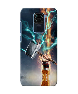 Thor Hammer Mjolnir Redmi Note 9 Back Cover