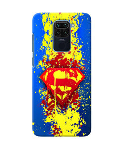 Superman Logo Redmi Note 9 Back Cover