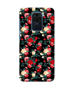 Rose Pattern Redmi Note 9 Back Cover