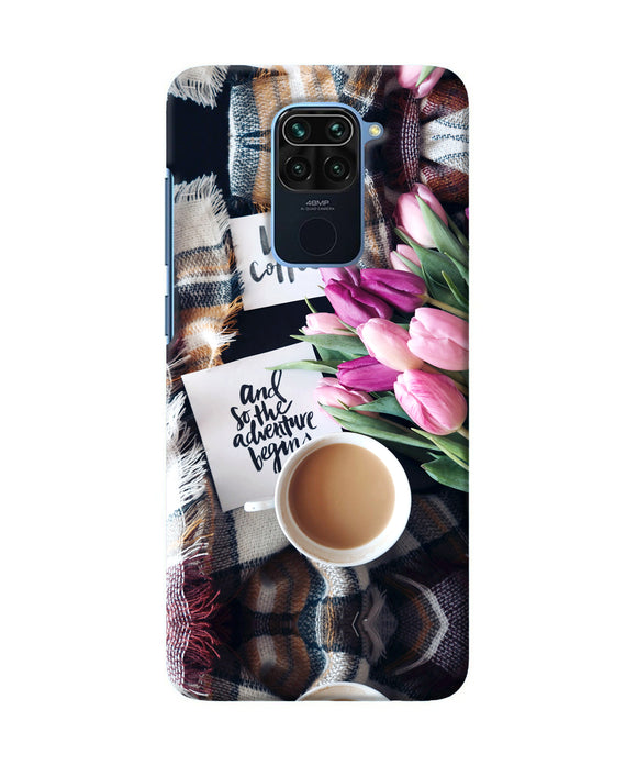 Love Coffee Quotes Redmi Note 9 Back Cover