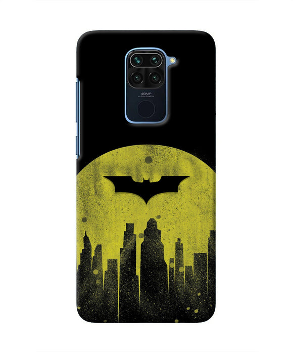 Batman Sunset Redmi Note 9 Real 4D Back Cover