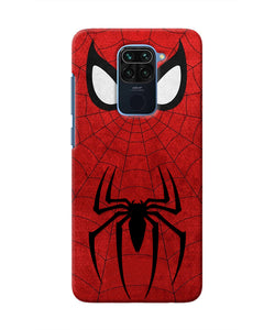 Spiderman Eyes Redmi Note 9 Real 4D Back Cover
