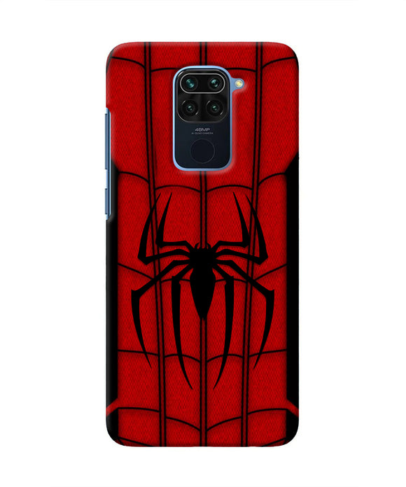 Spiderman Costume Redmi Note 9 Real 4D Back Cover