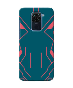 Superman Techno Redmi Note 9 Real 4D Back Cover