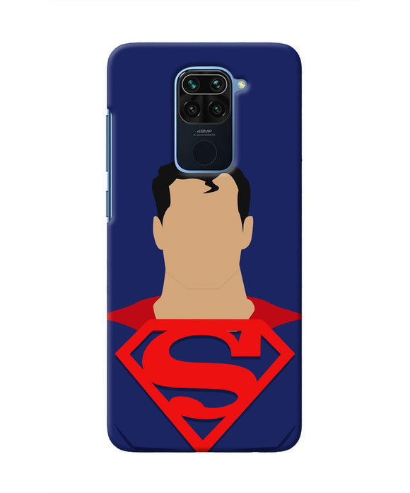 Superman Cape Redmi Note 9 Real 4D Back Cover