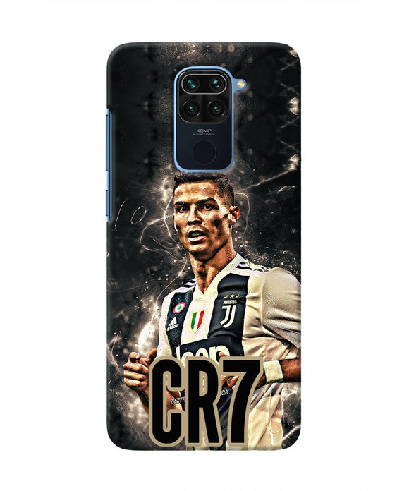 CR7 Dark Redmi Note 9 Real 4D Back Cover