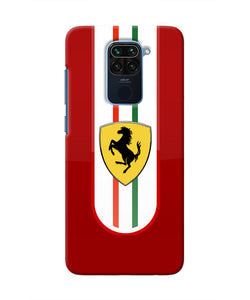 Ferrari Art Redmi Note 9 Real 4D Back Cover